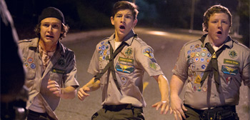 Nifty Illustrated Poster for 'Scouts Guide to the Zombie Apocalypse'