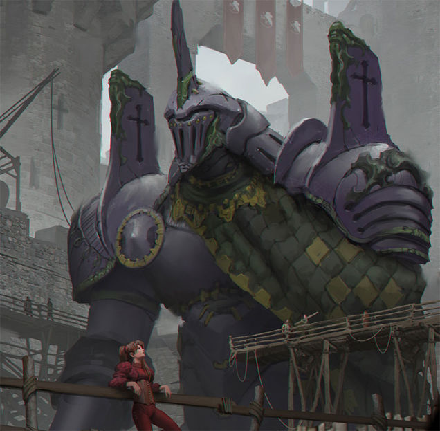 Medieval Neon Genesis? Sure, Let's Roll With It.