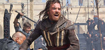 More Photos of Michael Fassbender in the 'Assassin's Creed' Movie
