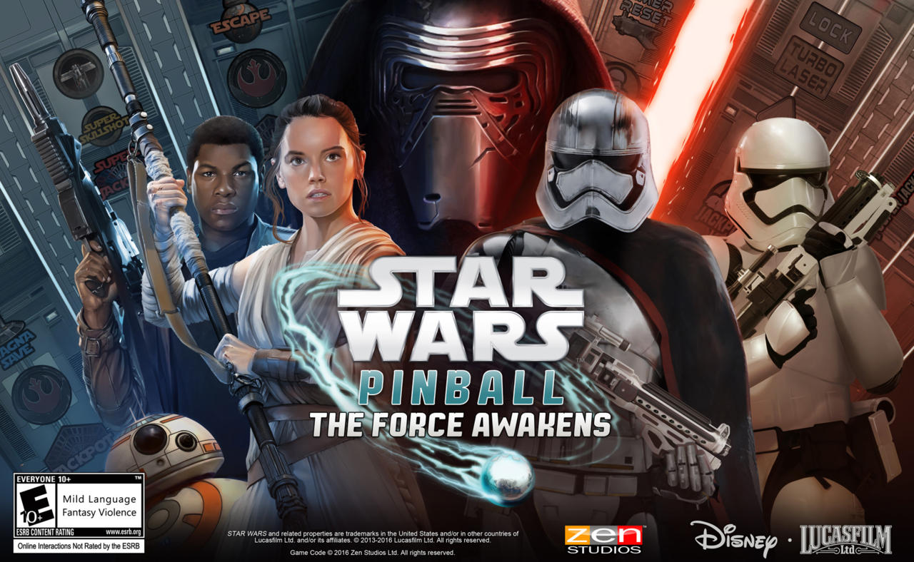 Star Wars 7-Themed Zen Pinball Tables Revealed