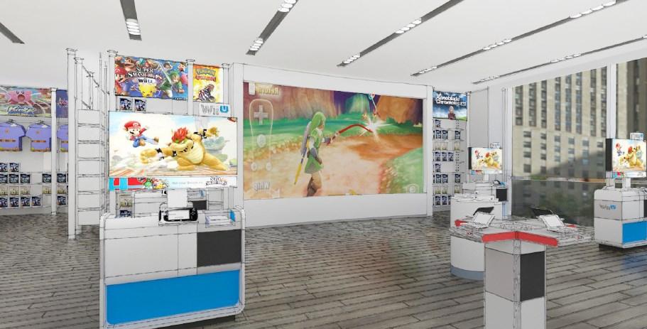 15-Foot Gaming Screen Part of Nintendo World Store's Major Renovation