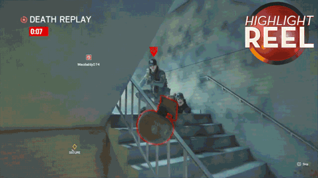 Rainbow 6 Grenade Toss Does Not Go As Planned
