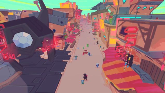 Diaries of A Spaceport Janitor, a game about “picking up trash in an alien bazaar,” looks charming a