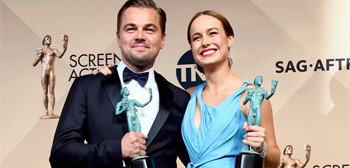 'Spotlight', Leonardo DiCaprio & Brie Larson Win 2016 SAG Awards