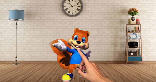 Report: HoloLens Dev Unit Includes Conker Game