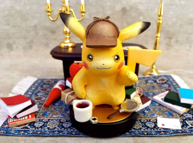 Look At This Custom Detective Pikachu Amiibo