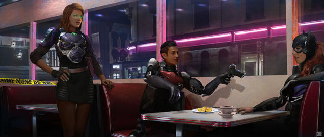 A Crime Scene Cup Of Joe