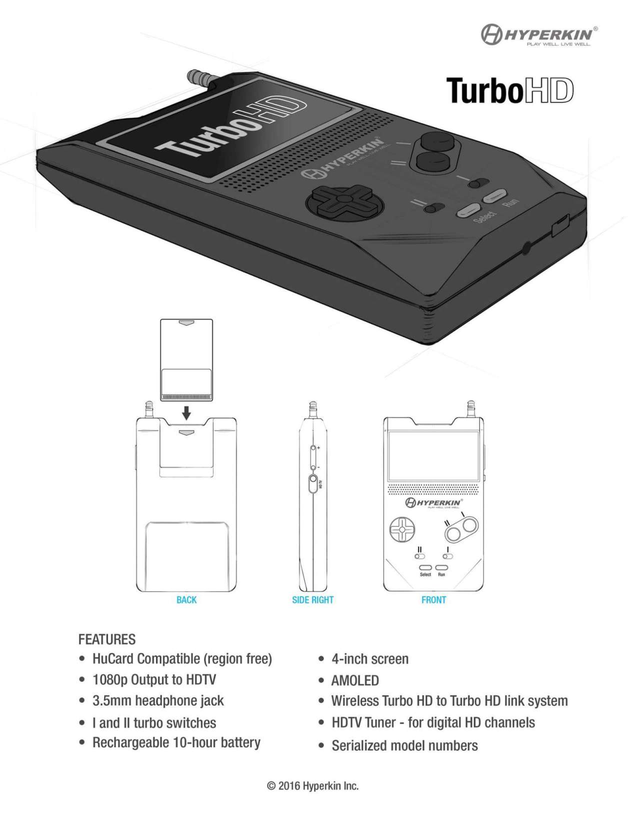 Hyperkin Announces Turbo HD