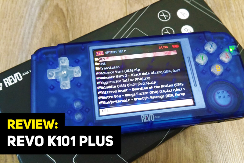 Hardware Review: Revo K101 Plus (Game Boy Advance Clone)