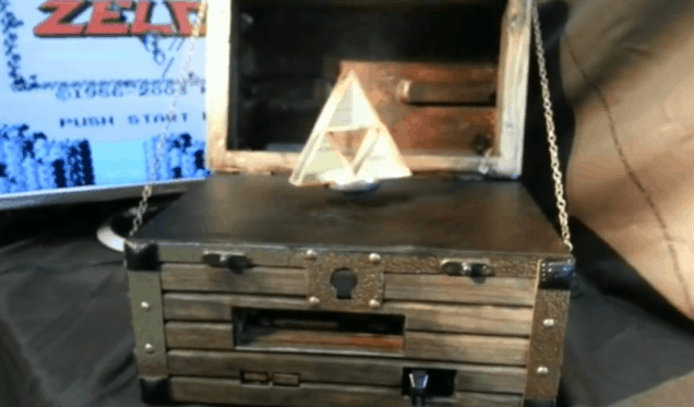 Custom NES Is Also A Magic Zelda Chest