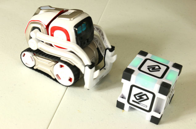 Toy Time Plays With Cozmo, The Little Robot With A Big Brain