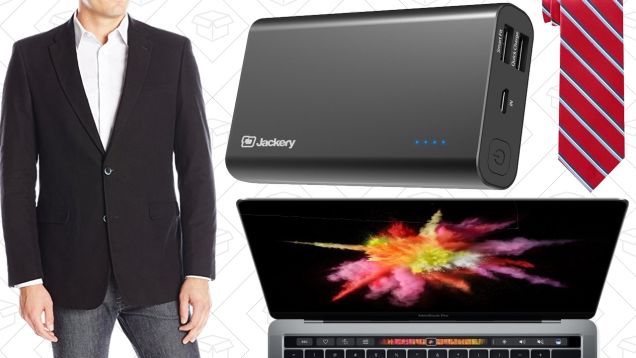 Today's Best Deals: Men's Suiting, Quick Charge Batteries, $100 Sous-Vide Circulator
