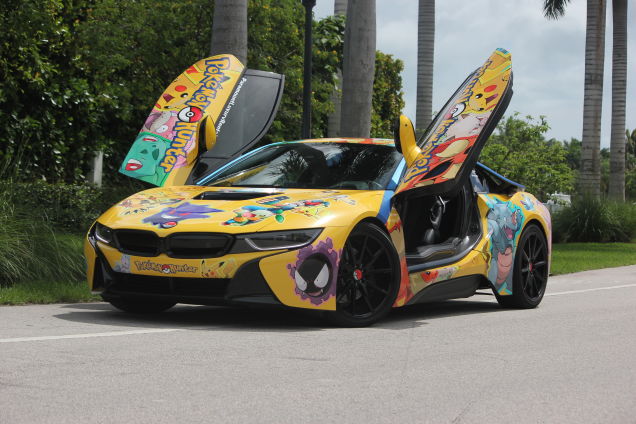 The Reactions To This Pok&eacute;mon Themed BMW i8 Are Just What You'd Expect