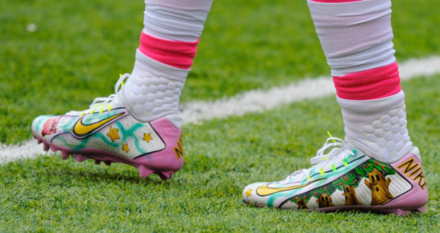 Odell Beckham Jr. Rocks Kirby Cleats In NFL Game