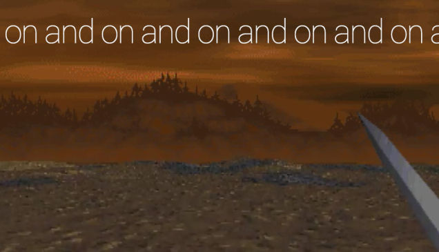 Old Elder Scrolls Game Takes Over 60 Hours To Walk Across