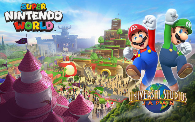 First Glimpse At What A Super Mario Theme Park Could Look Like