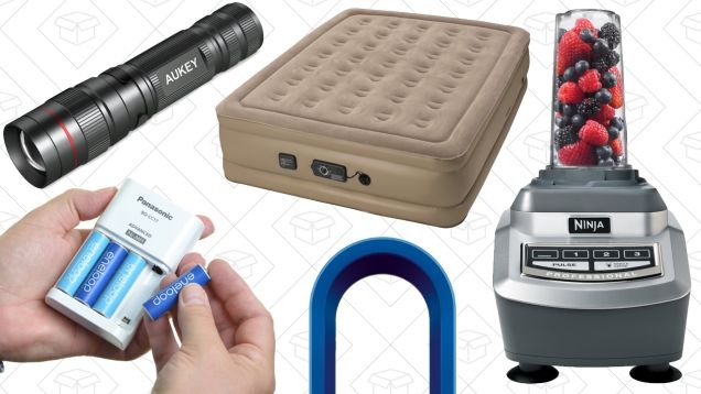 Today's Best Deals: Never-Flat Air Mattress, Your Favorite Blenders, the Best Batteries