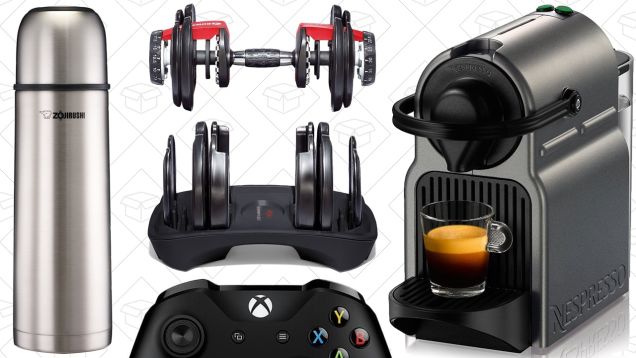 Today's Best Deals: Nespresso, Fitness Gear, Xbox One S Controller, and More
