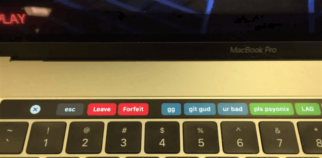 Rocket League Has A Use For The Macbook's New Touch Bar