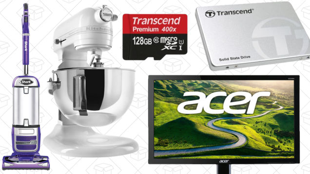 Today's Best Deals: KitchenAid, Flash Storage, Shark Vacuum, and More