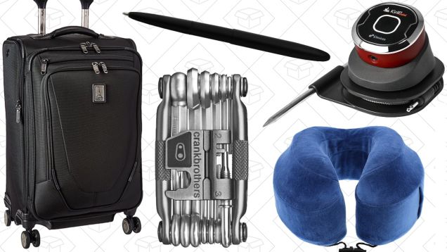 Saturday's Best Deals: Travelpro Luggage, Your Favorite Travel Pillow, Biking Gear, and More
