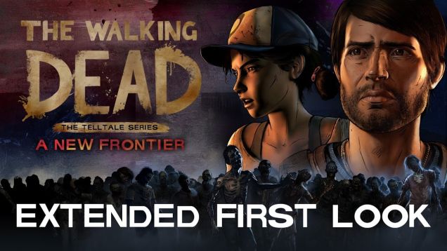 During the Game Awards, Telltale showed off The Walking Dead: A New Frontier.