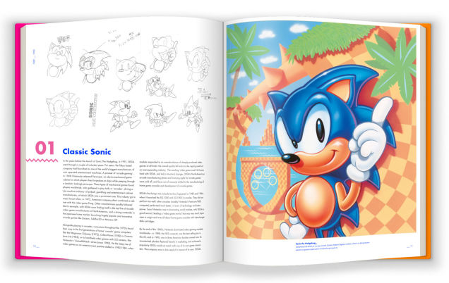 Sonic The Hedgehog's Fancy Coffee Table Art Book