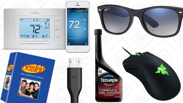 Saturday's Best Deals: Amazon Ray-Ban Sale, Smart Thermostat, $5 Off All Books