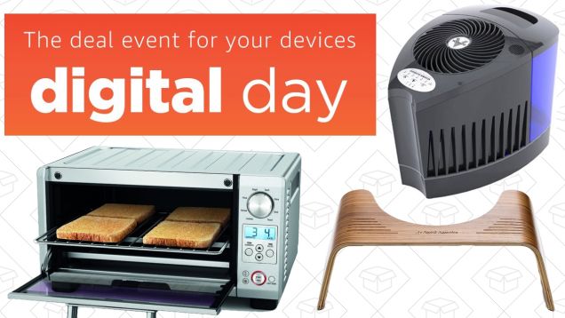 Today's Best Deals: Amazon Digital Day, Your Favorite Toaster Ovens, Humidifiers, and More