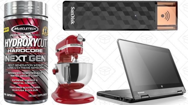 Sunday's Best Deals: Protein Sale, ThinkPad Yoga, Wireless Flash Drive, and More