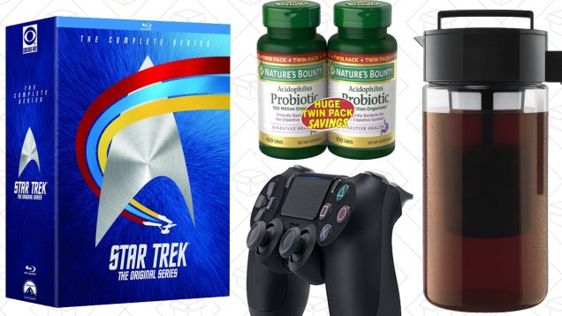 Today's Best Deals: Star Trek Box Set, Cold Brew Coffee, Vitamins Galore, and More