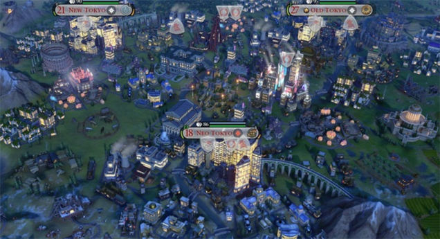 Civ VI's Neo Tokyo Is About To Explode