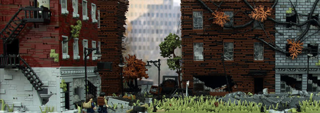 The Last Of Us Remade In Giant LEGO Build