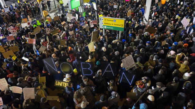 Judge Grants a Nationwide Stay Halting Part of Trump's Immigration Ban After ACLU Files Emergency Lawsuit