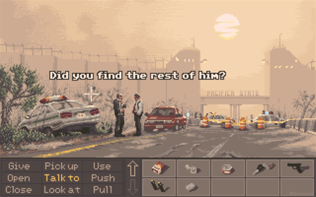 This gif by Simon Bachmann, currently working on Pathway, marries the sci-fi art of Simon Stålenhag
