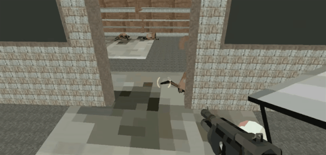 Half-Life 2 On Super-Low Settings Looks Like Minecraft