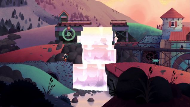Old Man’s Journey is an adventure game about shifting painterly landscapes to solve puzzles.