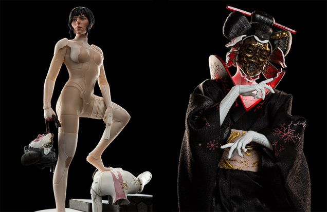 The Ghost In The Shell Movie Has Some Very Expensive Statues