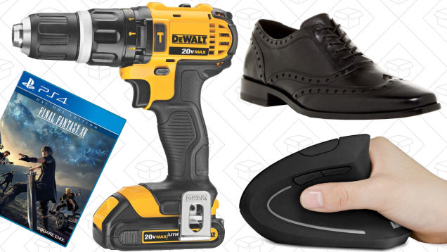 Today's Best Deals: DEWALT Drill, Vertical Mouse, Clear the Rack Sale, and More