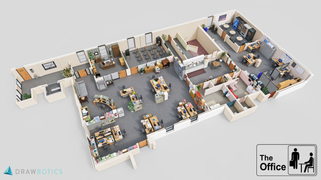 3D Models Of Famous TV Show Sets