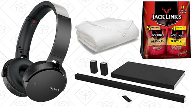 Saturday's Best Deals: Surround Sound, Sony Headphones, Beef Jerky
