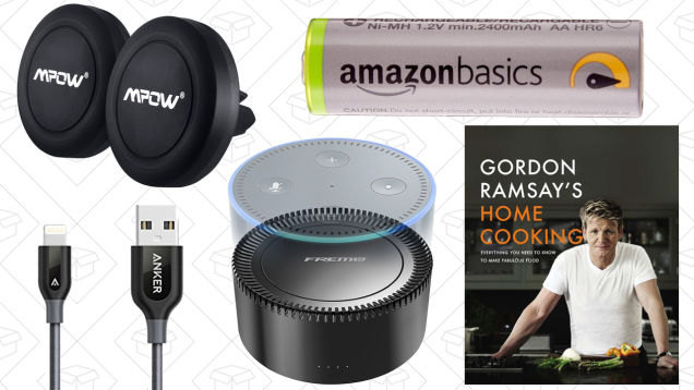 Today's Best Deals: Cookbooks, Charging Cables, Smartphone Car Mounts