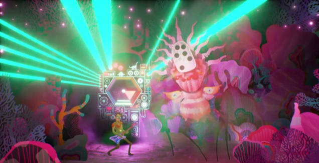 A Musical Indie Game Starring A Teen With A Cosmic Guitar