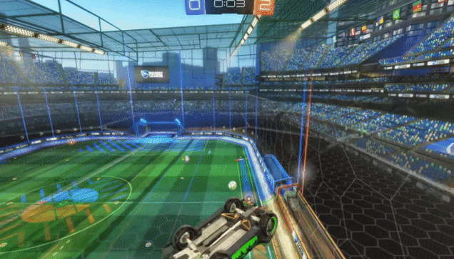 Rocket League is all about being in the right place at the right time.