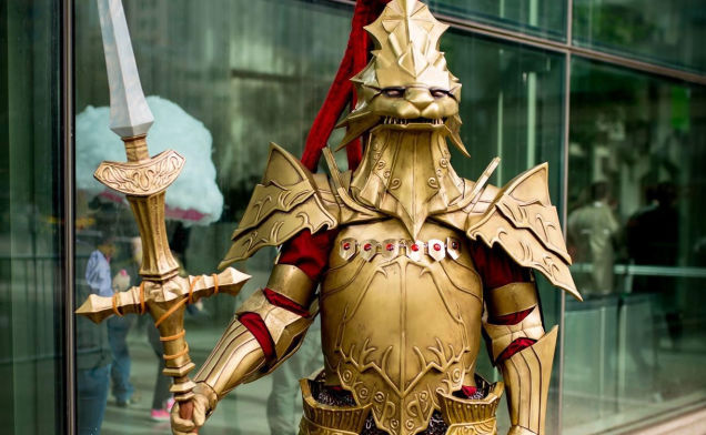 Praise The Dark Souls Cosplay