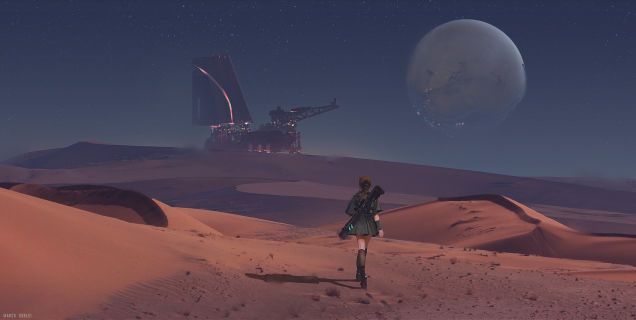 The Sandy Side Of The Moon
