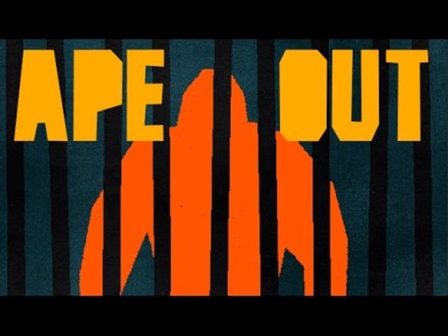 APE OUT is a game about a giant ape killing people.