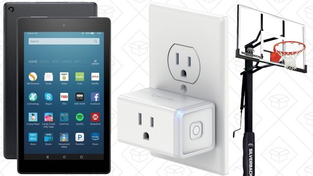 Sunday's Best Deals: Fire Tablets, Smart Home Gear, Basketball Hoop, and More