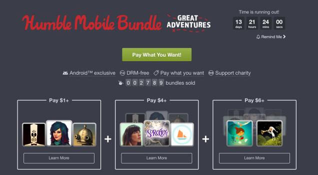 Humble's Latest Mobile Bundle Includes Grim Fandango, Her Story, and More