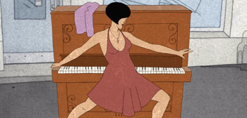 Watch: Animated Short 'Piano' by Estonian Filmmaker Kaspar Jancis